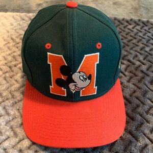 Vintage Mickey Mouse snapback hat